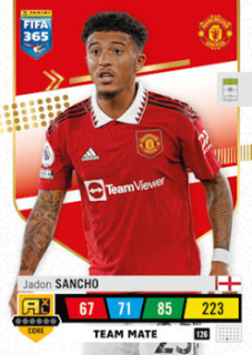Jadon Sancho Manchester United 2023 FIFA 365 Team Mate #126